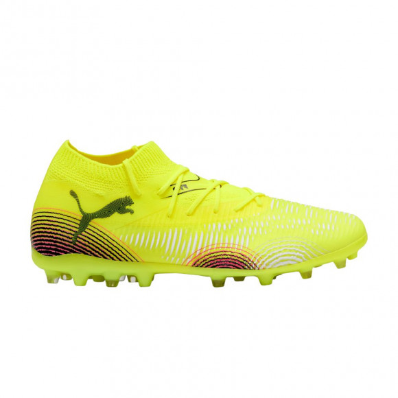 Puma Future Match 8 MG 'Yellow Black Sun Struck' | Men's Size 7 - 108368-03