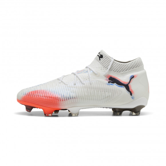 PUMA FUTURE 8 ULTIMATE FG Unisex Shoes in White/Black/Glowing Red - 108581_01