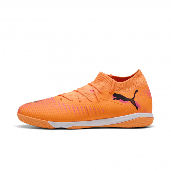 PUMA FUTURE 8 MATCH Indoor Soccer Shoes in Orange - 108598_03