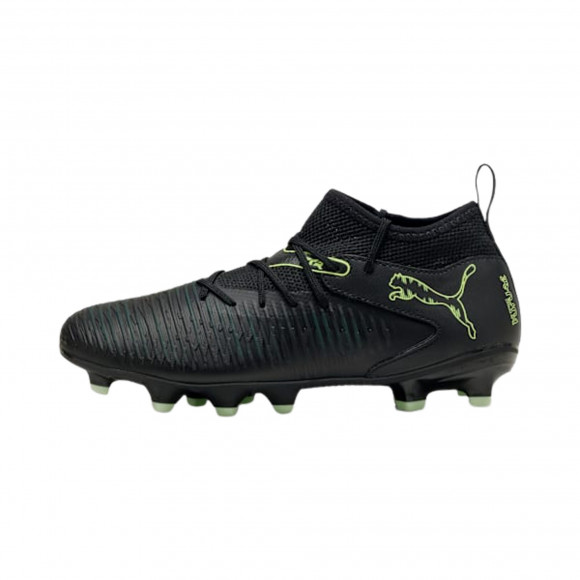 Puma Future 8 Match Little Kid 'Black/Fizzy Light/Green Terrain' | Kid's Size 12 - 108614-02