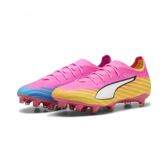 PUMA ULTRA 6 PRO Men's Firm Ground Soccer Cleats Shoes in Pink - 108697_05