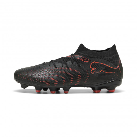 PUMA FUTURE 9 MATCH Men's Firm/Artificial Ground Soccer Cleats Shoes in Black - 108713_02