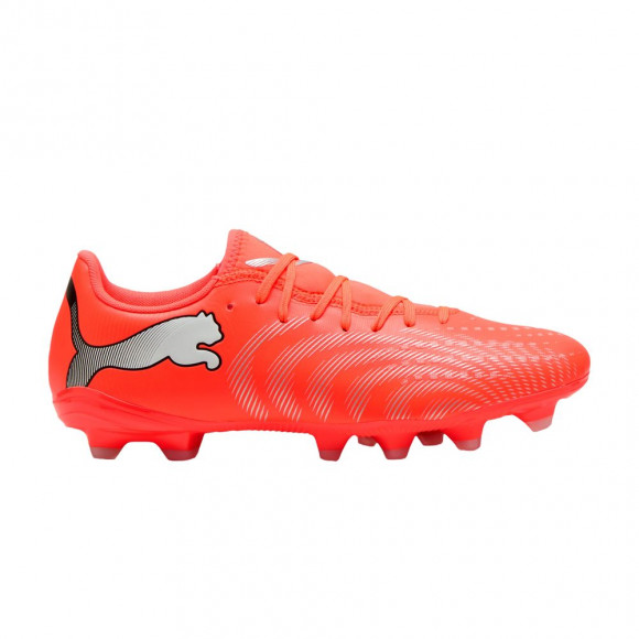 Puma Future Play 9 FG AG 'Glowing Red White Black Silver' | Orange | Men's Size 14 - 108715-01