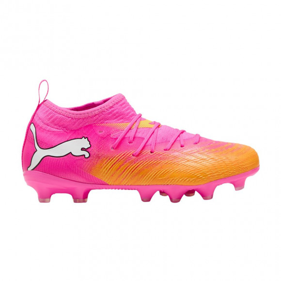 Puma Future 9 Match FG AG Big Kid 'Poison Pink Sun Stream' | Kid's Size 6 - 108721-05