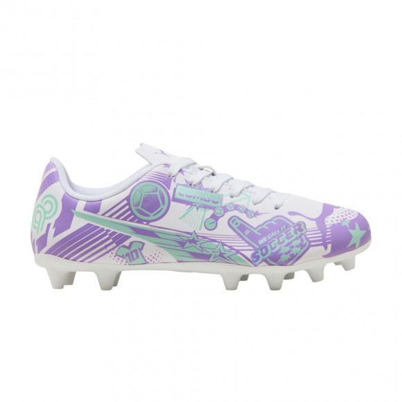 Christian Pulisic x Puma Ultra Legacy Big Kid 'White Purple Glimmer' | Kid's Size 6.5 - 108775-08