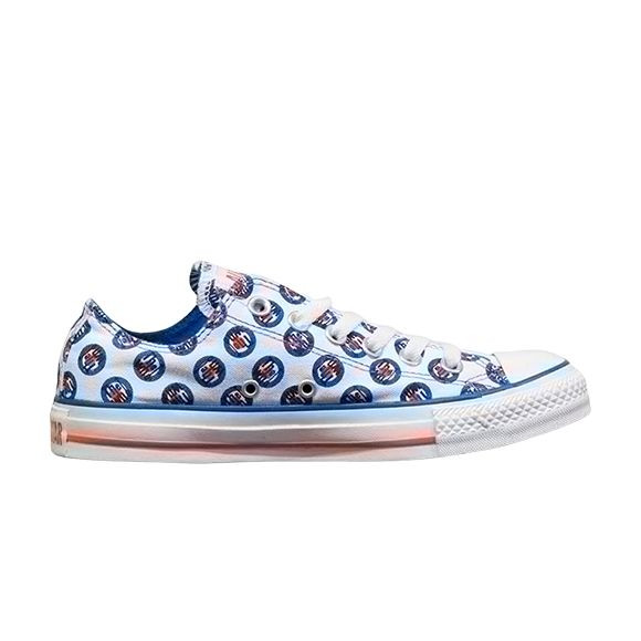 Converse The Who x Chuck Taylor All Star Ox 'White Blue' | Men's Size 8 - 108835