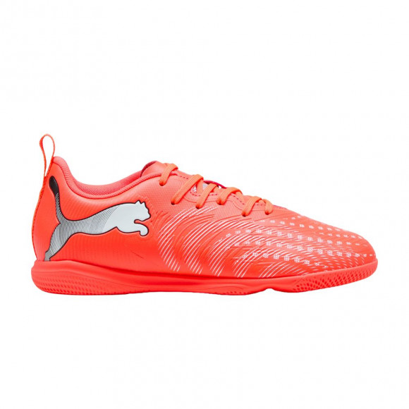 Puma Future Play 9 IT JR 'Glowing Red White Black Silver' | Orange | Kid's Size 6.5 - 108927-01