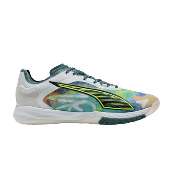 Puma Accelerate Nitro SQD 4 Berlin 'Silver Mist' | Multi-Color | Men's Size 14 - 108935-01