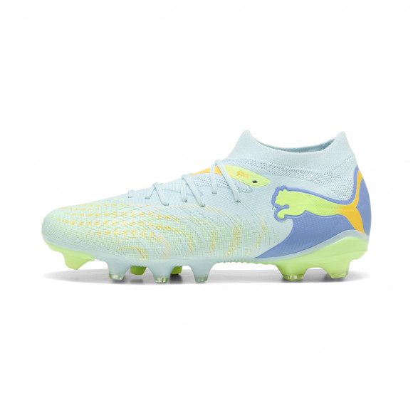 PUMA FUTURE 9 MATCH LIGHT UP Women's Firm/Artificial Ground Soccer Cleats Shoes in Yellow - 108942_01