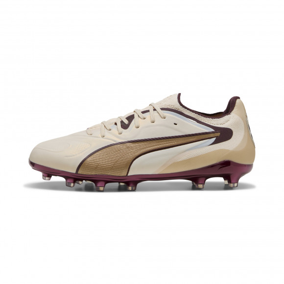 PUMA King 20 Ultimate Limited Edition Men's Firm/Artificial Ground Soccer Cleats Shoes in Beige - 108958_01