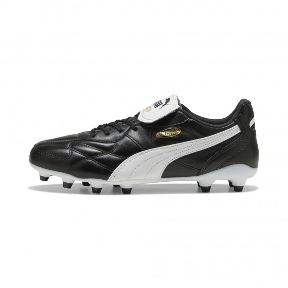 PUMA KING TOP Men's Firm/Artificial Ground Soccer Cleats Shoes in Black - 109034_02