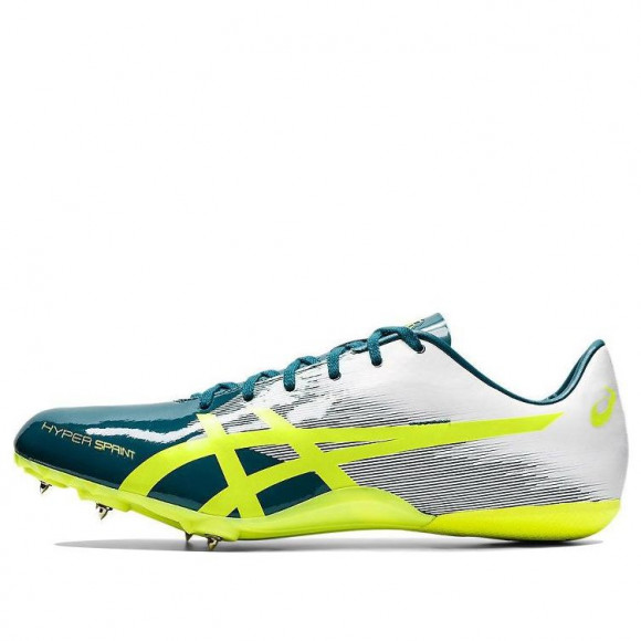 ASICS Hypersprint 7 D WHITE/GREEN Marathon Running Shoes 1091A015-300 - 1091A015-300
