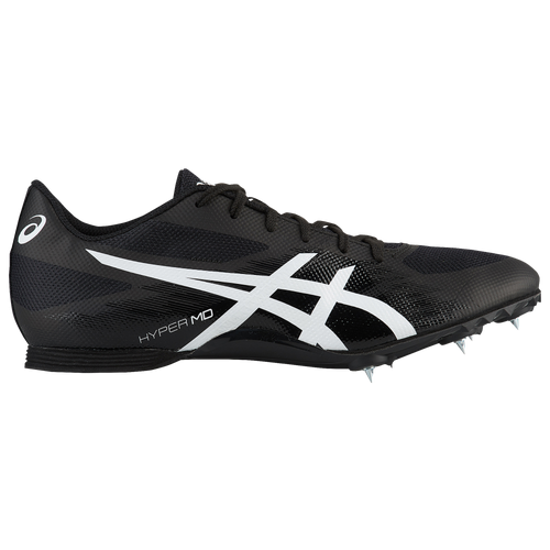 ASICS® Hyper MD 7 - Men's Mid Distance Spikes - Black / White - 1091A018-001