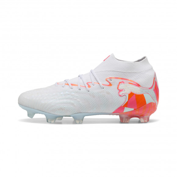 PUMA FUTURE 9 ULTIMATE BRILLIANCE Women's Firm Ground Soccer Cleats Shoes in White - 109205_01