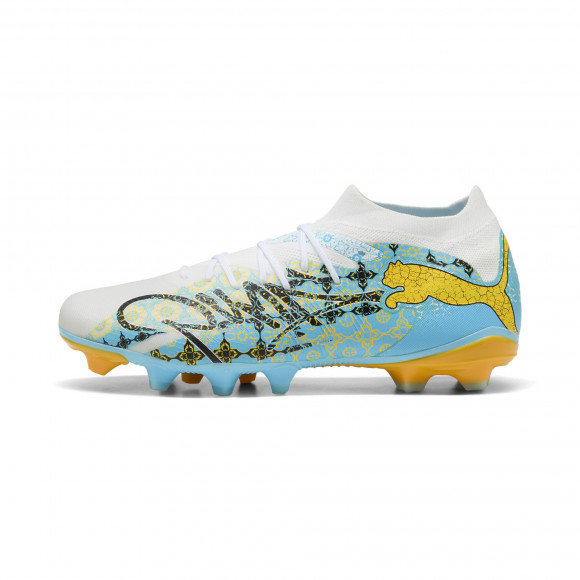 PUMA FUTURE 9 MATCH PLAYMAKER Firm/Artificial Ground Soccer Cleats Shoes in White - 109217_01