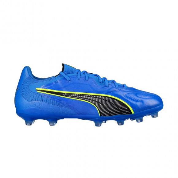 Puma King 20 Pro Firm/Artificial Ground 'Ultra Blue Lime Squeeze' | Men's Size 8 - 109348-03