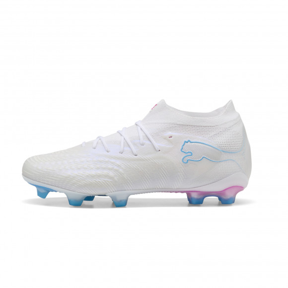 PUMA FUTURE 9 ULTIMATE WHITE Firm Ground Soccer Cleats Shoes - 109374_01