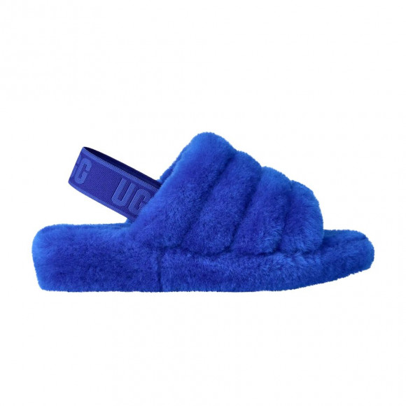 UGG Wmns Fluff Yeah Slide 'Regal Blue Dazzling Blue' | Women's Size 6 - 1095119-RDZ
