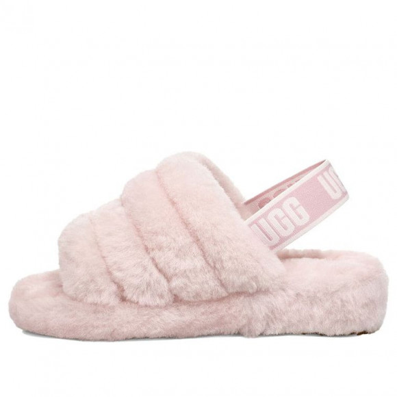 (WMNS) UGG Fluff Yeah Slide Thick Sole Shoe Pink - 1095119-SLPN