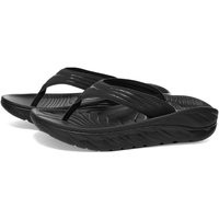 HOKA ONE ONE Men's Hoka M Ora Recovery Flip Sneakers in Black/Dark Gull Grey - 1099675-BDGG