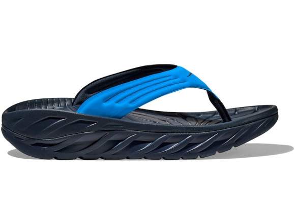 HOKA Ora Recovery Flip 2 Chaussures pour Homme en Diva Blue/Outer Space | Récupération - 1099675-DBOSP