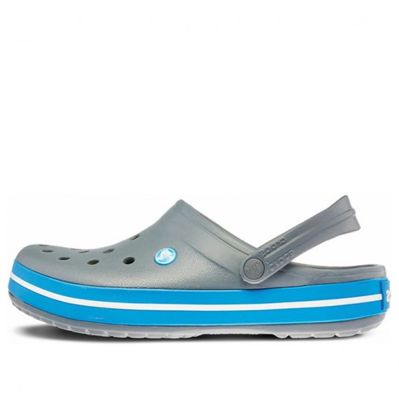 Crocs Grey/Blue Sandals 11016-07W - 11016-07W