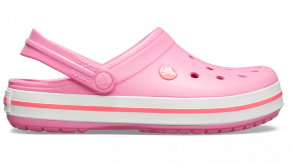 Crocs unisex Crocband™ Clogs Pink Lemonade / White - 11016-62P