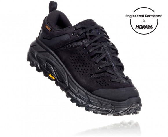 HOKA Tor Ultra Low EG Hiking Shoes in Black - 1102502-BLK