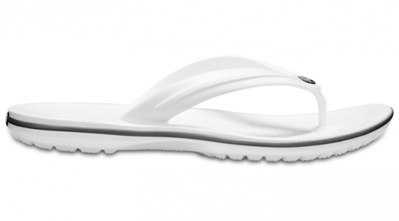 Crocs Crocband™ Flips Unisex White - 11033-100