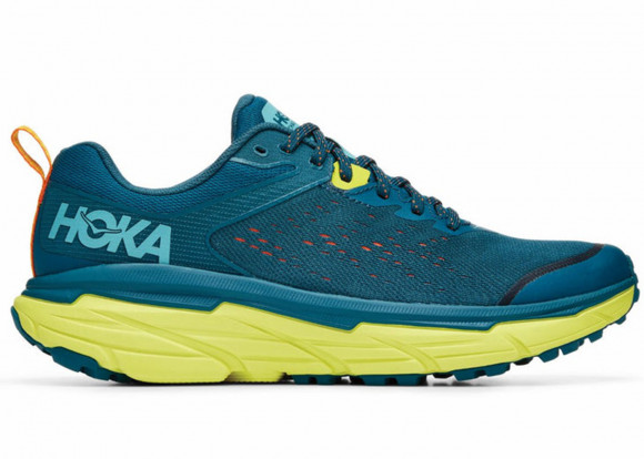 HOKA Men's Challenger Atr 6 Trail Running Shoes in Blue Coral/Evening Primrose - 1106510-BCEP