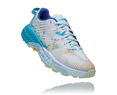 HOKA Women's Speedgoat 4 All-Terrain Running Shoes in Together - 1106527-TGT