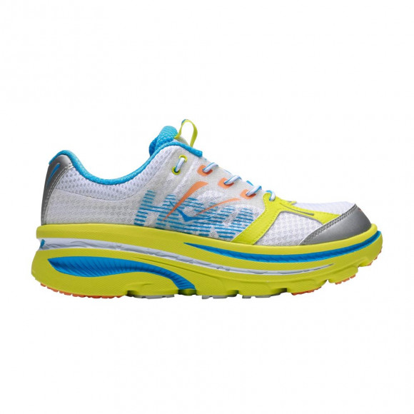 HOKA Bondi B 'Citrus White' | Men's Size 7.5 - 1107349-CSWH