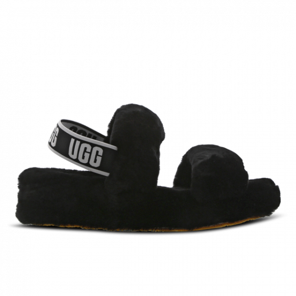 UGG Oh Yeah Slide - Women's Shoes - Black / Black - 1107953-BLK