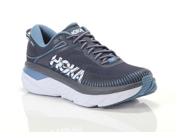 Hoka One One Navy & Blue Bondi 7 Sneakers - 1110518-OBPB