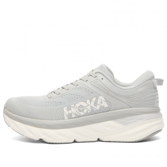 HOKA ONE ONE Women's Bondi 7 Sneaker in Harbor Mist/White - 1110519-HST