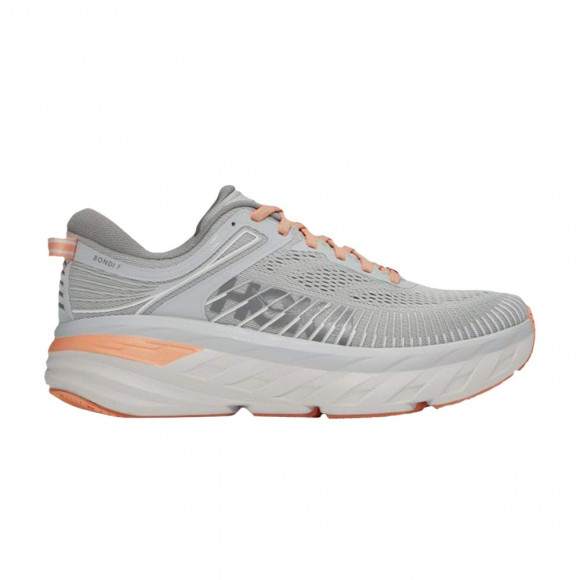 HOKA Wmns Bondi 7 'Harbor Mist Sharkskin' | Grey | Women's Size 7.5 - 1110531-HMSH