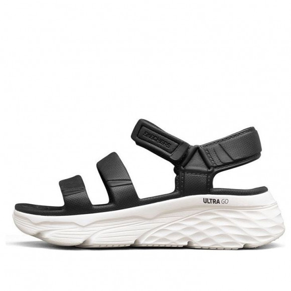 Skechers Ultra Flex Black/White Sandals 111126-BKW