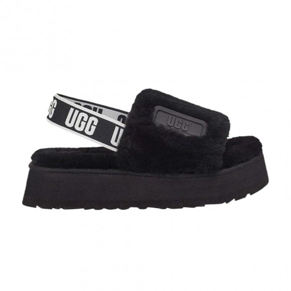 UGG Wmns Disco Slide Sandal 'Black' | Women's Size 8 - 1112258-BLK