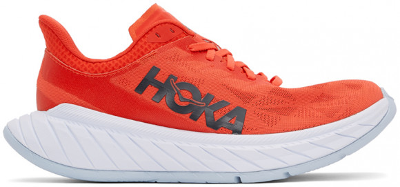Hoka One One 红色 Carbon X2 运动鞋 - 1113526-FWT