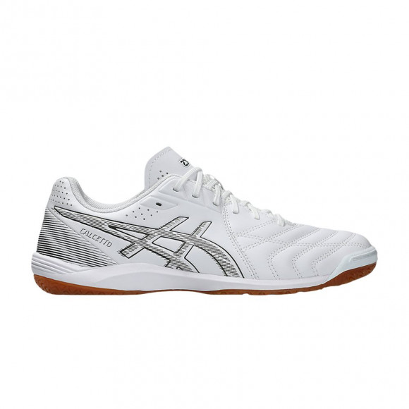 ASICS Calcetto 9 2E Wide 'White Gunmetal' | Men's Size 5 - 1113A037-103