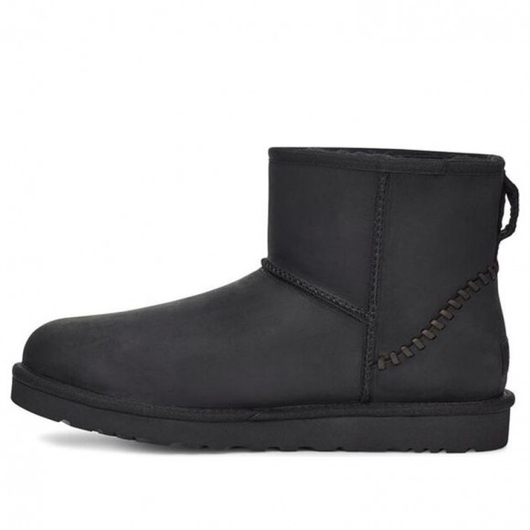 UGG Classic Mini Deco Snow Boots 'Black' - 1115050-BLK