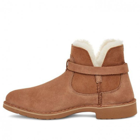 (WMNS) UGG Elisa Fleece Lined Snow Boots Brown - 1116107-CHE