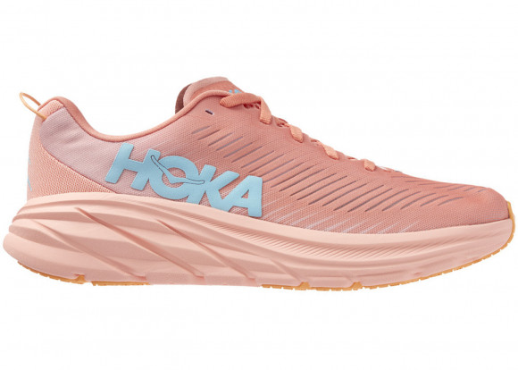 HOKA Rincon 3 Chaussures de Route pour Femmes en Shell Coral/Peach Parfait - 1119396-SCPP