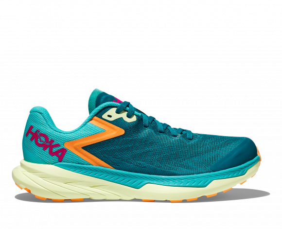 HOKA Mens Clifton 8 Shoes in Blue Coral Butterfly - 1119399-DLCR