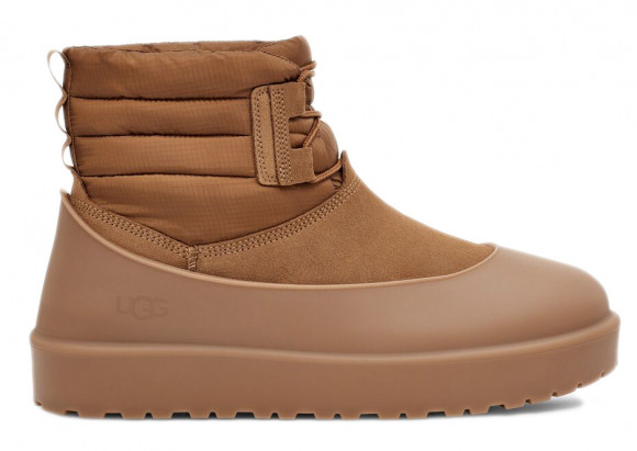 Classic Mini Lace-up Weather  Marron - 1120849-CHE