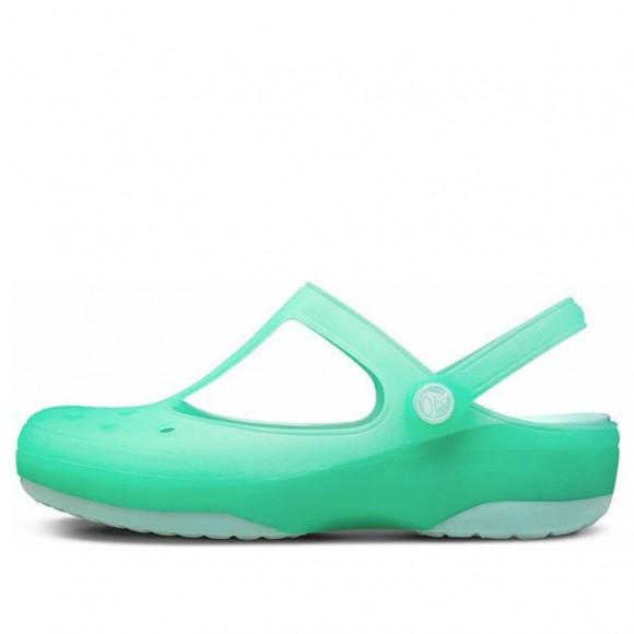 (WMNS) Crocs Karin Clog Beach Green Sandals - 11209-36L