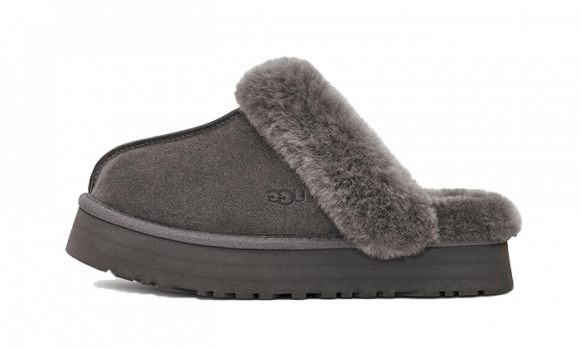 UGG Men's Disquette Slipper in Charcoal - 1122550-CHRC