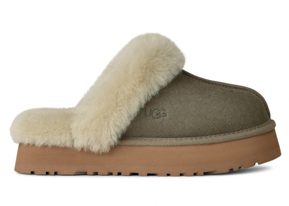 UGG Disquette Slipper Moss Green Muted Brass (Women's) - 1122550-MRNM