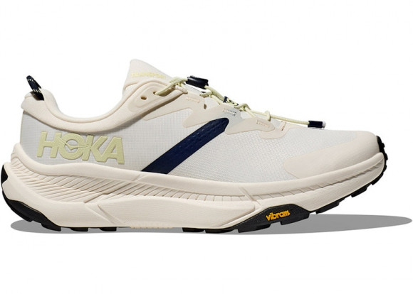 HOKA Men's Transport Hiking Shoes in Alabaster/Varsity Navy - 1123153-ARV