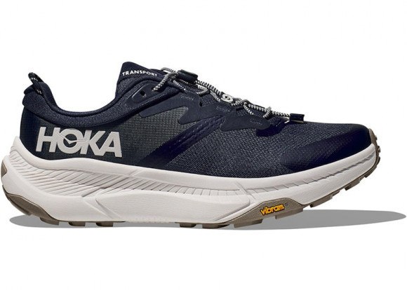 HOKA Men's Transport Hiking Shoes in Varsity Navy/White - 1123153-VYN